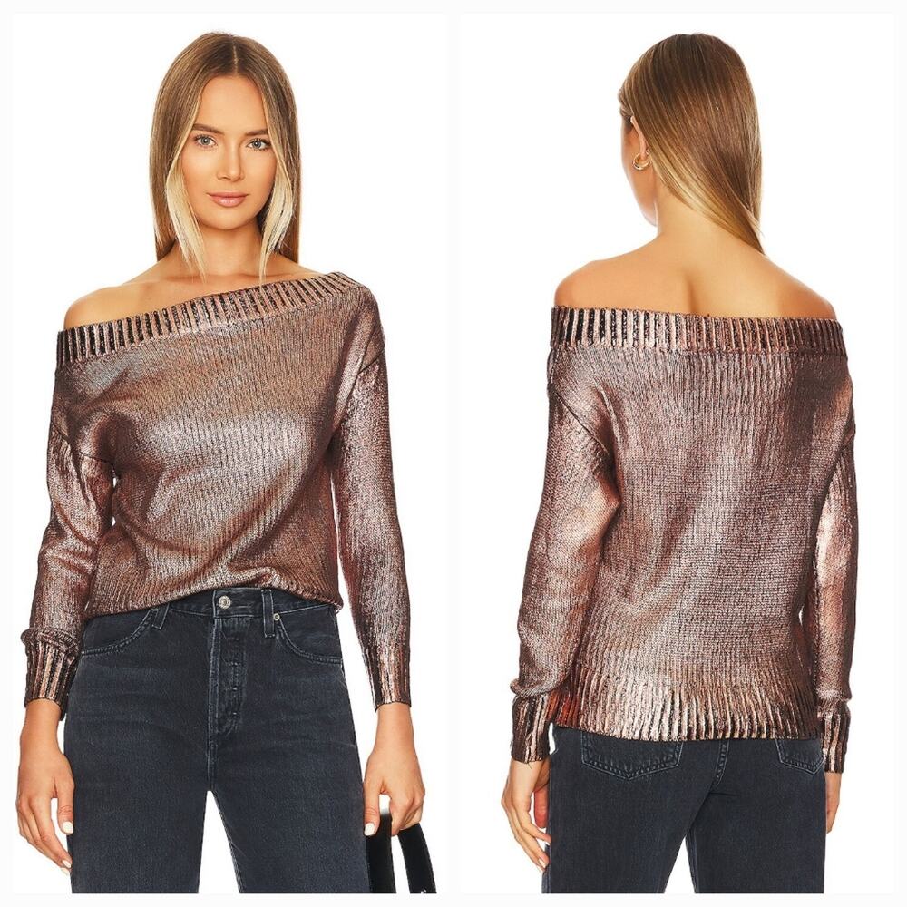 Superdown Marla Sweater in Rose Gold XS - Picture 1 of 9